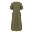 thumbnail image 4 of Robe Maxi Bohème pour Femmes en Polyester pour l'Été, Occasions Décontractées, 4 of 4