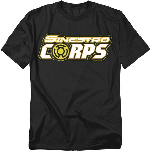 Green Lantern T-Shirt Sinestro Corps Logo Unisex Graphic Tee For Men & Women