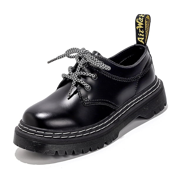 Nuevas botas Martin de moda para hombre y mujer, zapatos casuales de cuero para hombre, botas para pareja, zapatos de cuero pequeños para mujer, talla 35-46