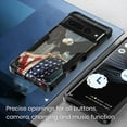 thumbnail image 2 of Cass Creations Case Compatible with Google Pixel 7 PRO (6.7 Inch), Hybrid Shockproof Bumper Protective Phone Cover - American Bald Eagle Flying with Flag, 2 of 5