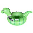 thumbnail image 1 of Tubo de nieve inflable para niños ANGGREK trineo de nieve dinosaurio con asas resistentes, 1 of 8