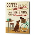 thumbnail image 1 of Epic Graffiti 'Coffee and Friends II' by Veronique Charron, Canvas Wall Art, 26"x34", 1 of 2