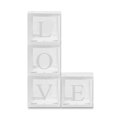 thumbnail image 1 of Caja de decoración Juego de bloques Baby Shower Banquete de boda Caja de papel transparente Decoración de cubo cuadrado Noticed HA007691-00, 1 of 6