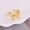 Yellow, variant on Copper Butterfly Ring for Women, Electroplated Butterfly Shaped Ring, Fashionable and Elegant Design