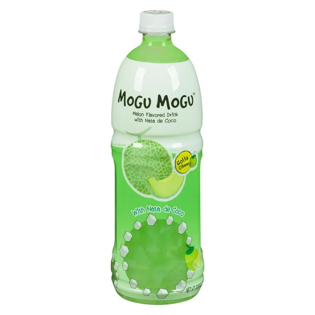 MOGUMOGU Melon Juice Drink with Nata De Coco