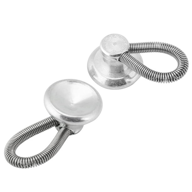 Botones Flexibles, 20 Piezas Extensores de Cuello de Botón, Extensores de cintura Botones Extensor de Pantalón, Extensores para Cuello y el Pu?o en Vestido, Pantalón, Abrigos, Pantalones Jeans Amonsee No