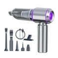 thumbnail image 1 of Cordless Handheld Vacuum Cleaner with 80000 RPM High-Speed Brushless Motor, 15000pa Car Vacuum Air Blower & Pump 3-in-1, 3 Speed Adjustable, Mini Vacuum Rechargeable Air Blower for Car Home, 1 of 7