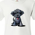 thumbnail image 4 of Inktastic Black Doodle Puppy Youth T-Shirt, 4 of 5