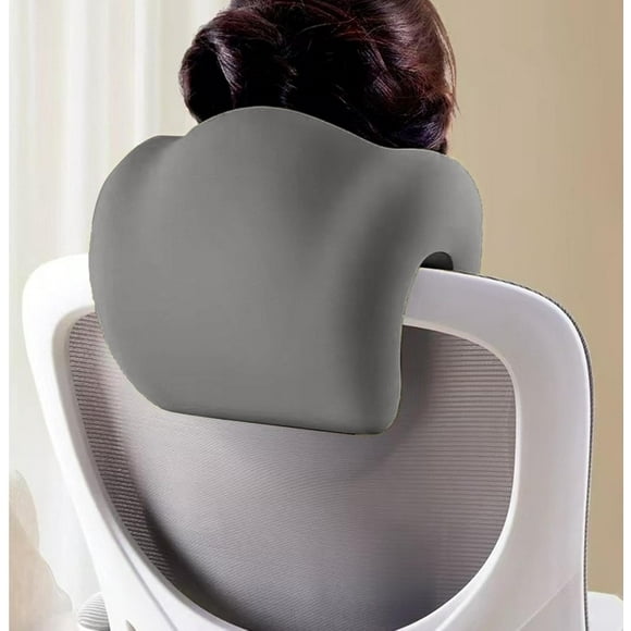 Office Chair Headrest Attachment, Headrest for Office Chair, Ergonomic Neck Support Pillow for Napping and Home Relaxation (Grey_C)