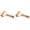Beige 2PCS, variant on Wooden Rolling Pin Non Stick Dough Hand Rolling Pin Household Roller Dumpling Skin Flour Stick Baking Tool