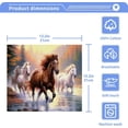 thumbnail image 5 of GZHJMY Running Horse Cotton Washcloths Set of 6, 12"x12" Super Soft Absorbent Wash Cloths Bathroom Face Cloths Fingertip Towels for Gym Hotel and Spa, 5 of 7