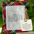 thumbnail image 5 of Vacemry Under $5 Embroidered Prayer Quilt, Handmade Fabric Square with Wooden Cross, Inspirational Gift for Friends Family, Comforting Keepsake for Special Occasions, 5 of 6