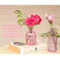 thumbnail image 3 of Juego de 12 jarrones PHUNTTEK de cristal rosa para centros de mesa de boda, 3 of 7