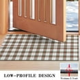 thumbnail image 3 of Green and Red Christmas Plaid Pattern Door Rugs,Washable Non Slip Door Mats Indoor,Decorative Door Mats,Entry Mat Indoor for Entrance,Bedroom,Kitchen,Bathroom,17"x30", 3 of 6