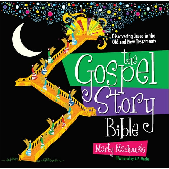 The Gospel Story Bible: Discovering Jesus in the Old and New Testaments (Hardcover)