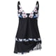 thumbnail image 2 of Gibobby Conjunto de Bikini para Mujer Trajes de baño tankini con falda Trajes de baño de 2 piezas Trajes de baño de bloque de color para mujeres(Blanco,M), 2 of 5