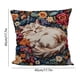 thumbnail image 3 of Funda de almohada de poliéster para decoración del hogar, superventas, funda de almohada inspirada en bordados de imitación, estilo campestre, gatitos, decoración del hogar, almohada de poliéster, dec, 3 of 6