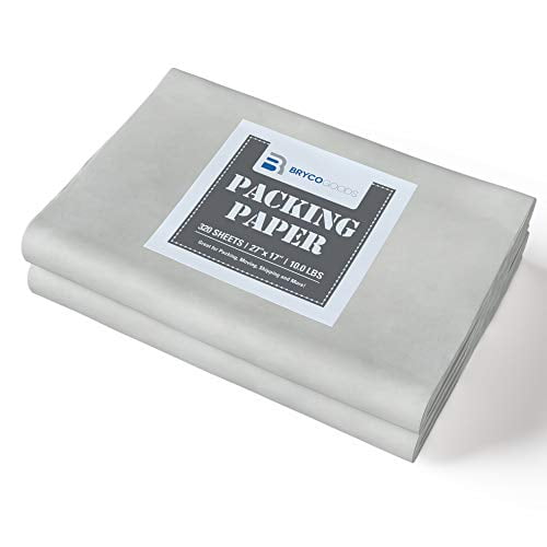 Packing Paper Sheets for Moving 10 lb. 320 Sheets of Newsprint