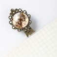 thumbnail image 5 of Butterflies Vintage Copper-Colored Lace Bookmarks - Stainless Steel Book Accessories for Readers and Book Lovers, 5 of 5