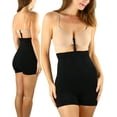 thumbnail image 3 of ToBeInStyle Women's High-Waisted Boyshort Shaper w/Bra Strap, 3 of 6