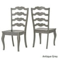 thumbnail image 2 of iNSPIRE Q Eleanor French Ladder Back Wood Dining Chair (Set of 2) by  Classic, 2 of 5