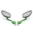 thumbnail image 2 of Unique Bargains 8mm 10mm Thread Dia Spider Pattern Motorcycle Motorbike Rearview Mirror Green, 2 of 4