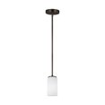 thumbnail image 3 of 6124601-778-Generation Lighting-Sea Gull Lighting-Alturas 1-Light Mini-Pendant in Transitional Style-3.5 Inch wide by 7.19 Inch high-Brushed Oil, 3 of 4