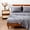 gray Honeycomb, variant on Sleep Zone Bed Sheets - Twin Sheets Set for Bed, 3 Piece Hotel Luxury Embossed Bedding Sheets with Fitted Sheet, Flat Sheet & 1 Pillowcases - Deep Pocket (Honeycomb Flint Blue)