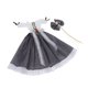 thumbnail image 4 of Hermoso conjunto de vestido para 1/3 Girl Doll DIY accesorios de Sunnimix Vestido de muñeca BJD, 4 of 8