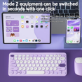 2.4G Wireless Keyboard and Mouse Kit Mini Sets Combos Desktop