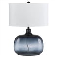 thumbnail image 1 of 150 W 3 Way Christi Navy Blue Glass Table Lamp, 1 of 1