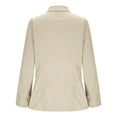 thumbnail image 6 of Atogsazn Women's Casual Blazer Jacket Long Sleeve Lightweight Work Buiness Jackets Fall Coat Tops Clothing Beige M Fashion, 6 of 8