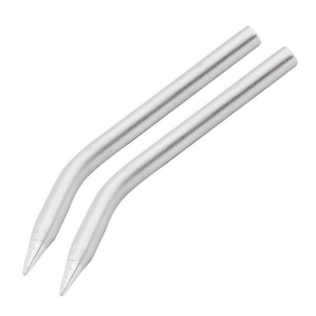 Unique Bargains Silver Tone Soldering Iron Toolings 4.5mm Bent (Best Soldering Iron For Guitar)