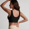 thumbnail image 7 of felwors Women's Post Surgery Compression Bras Front Closure Mastectomy Bra with Adjustable Straps Wirefree Black for Size L, 7 of 7