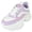 Purple Multi, variant on Berness Women's Chunky Platform Sneakers - Fashion Lace-Up Walking Shoes, Lightweight Athletic Tennis Shoes, Comfortable Casual Dad Sneakers for Everyday Wear HANNA Beige Nude Cream 11