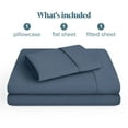 thumbnail image 3 of Bare Home Premium 1800 Collection 3-Piece Bed Sheet Set, Twin, Bering Sea, 3 of 11