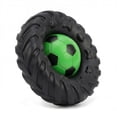 thumbnail image 2 of AuroraX Tire Shaped Dog Chew Toy Squeaky Toy for Aggressive Chewers Durable Non-Toxic BPA Free Textured Interactive Boredom Relief Dog Toy Black, 2 of 8