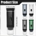 thumbnail image 3 of Food Blender Processor Portable Coffee Maker Heating & Rechargeable with Display — Works with Ground Coffee Small & Large ; Travel & Camping Machine 20 Bar Extr Food Mixer Kitchen Blender Electric Fo, 3 of 9