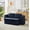 Blue, variant on Tmsan 74.8" Convertible Sofa Bed,Corduroy Floor Sofas with Comfy Blanket and 2 Soft Pillows, 2-in-1 Fabric Loveseat Couch with Deep Seat, Curved Sleeper Couches for Living Room,Bedroom,White