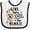 White and Black, variant on Inktastic A Girl Who Loves Her Yorkie Boys or Girls Baby Bib