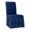 Dark Blue, variant on Oiur Chair Cover Color Banquet Chair Wear Resistant Super Soft Non-Fading Solid Slipcover Stretch Wedding Chair Protector