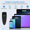 thumbnail image 3 of Mini barcode scanner, USB wired/Bluetooth/2.4G wireless, 3 of 5