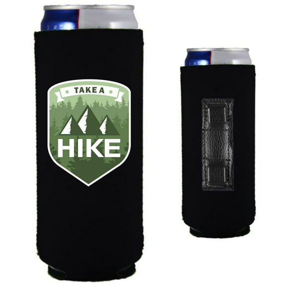 Take A Hike Magnetic Slim Can Coolie (Black)