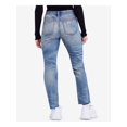 thumbnail image 2 of FREE PEOPLE $128 Womens New 1706 Blue Semi Destroyed Jeans 27 Waist B+B, 2 of 4