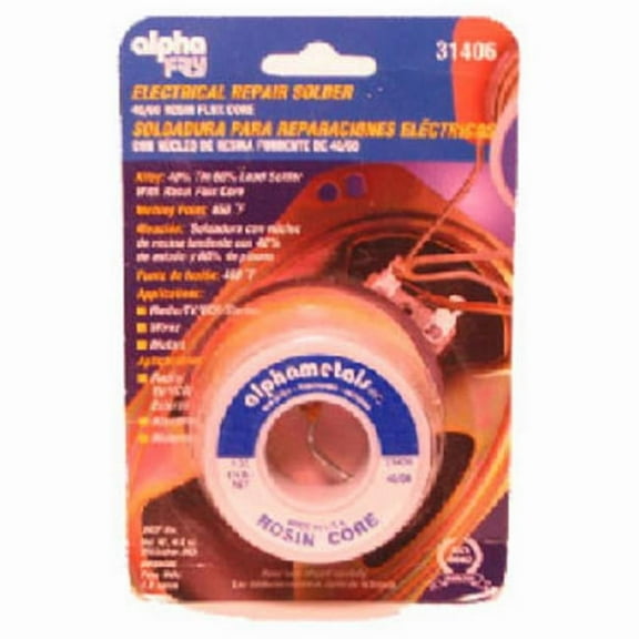 Alpha Metals AM61406 oz. 062 Electrical Solder