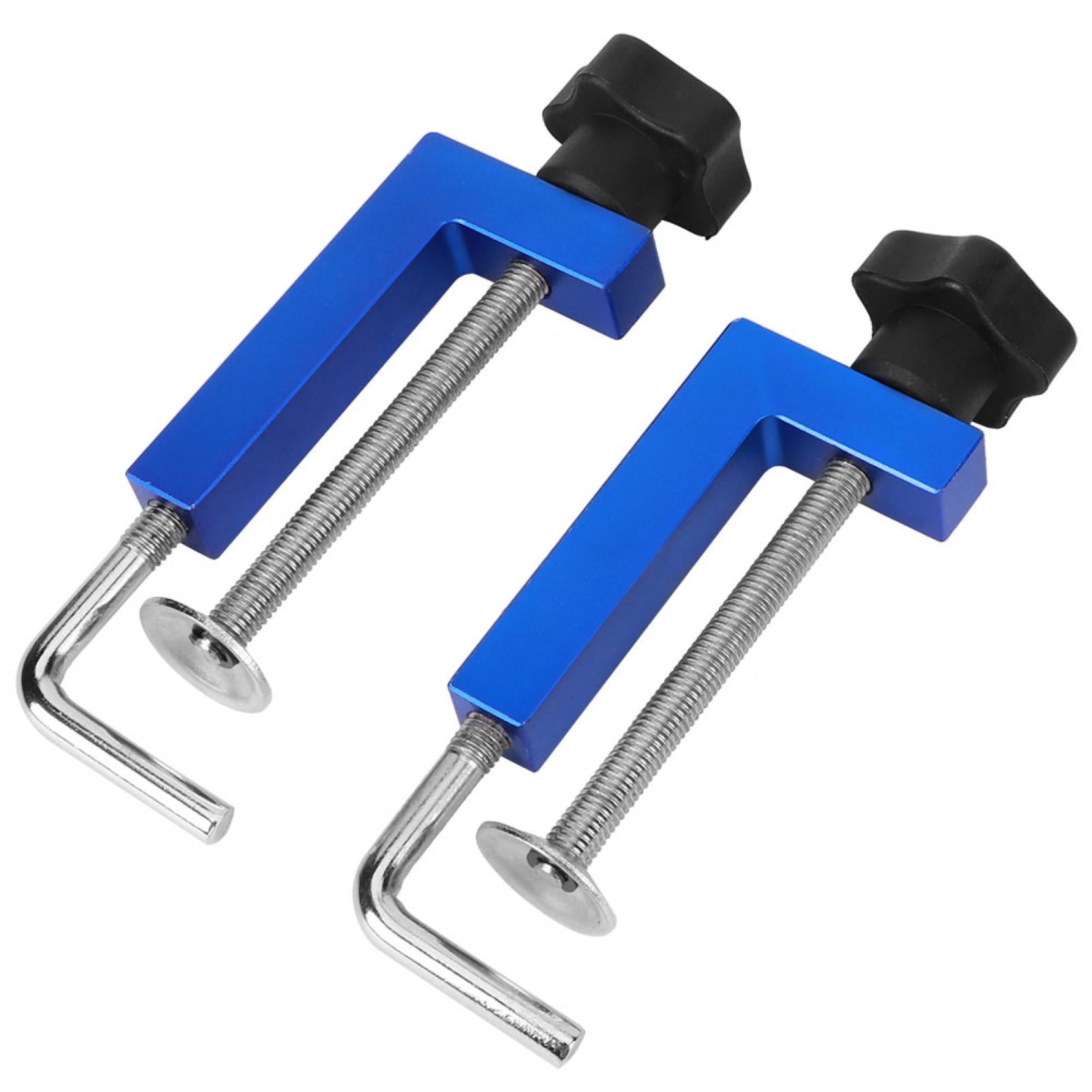 Sonew Universal Fence Clamps,Function Clamp,2Pcs Fence Clamps Blue