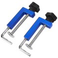 thumbnail image 3 of 2Pcs Clôture Pinces Bleu Universel Multifonctions Outils de Fixation de Travail du Bois 100mm, 3 of 14