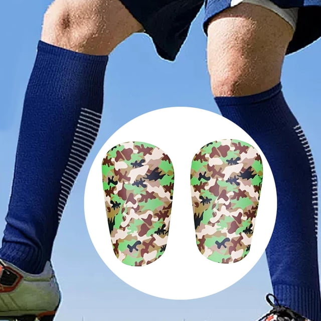 2 uds Mini espinilleras de fútbol espinilleras de entrenamiento de fútbol espinilleras ligeras XS