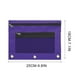thumbnail image 3 of Estuche para lápices tipo carpeta paquete de 10 unidades tres agujeros 25 x 19 x 02 cm organizador de tela con cremallera para documentos ideal para estudiar y organizar la, 3 of 9