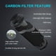 thumbnail image 2 of Filtro de aire y carbono HealSmart de 4 pulgadas con carbón australiano, 2 of 7